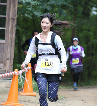 羽根子山でゴール！　2時間31分50秒で18kmのロングコースを完走しました