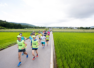 30km走では目標ペース別にペースメーカーもついて…