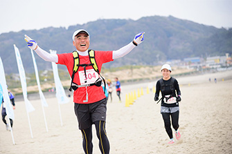 ゴール！距離は10マイル（16km程度）だけど達成感は大きい