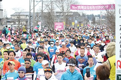 参加者10,000人を超える大会。関東圏内であれば日帰りも可能