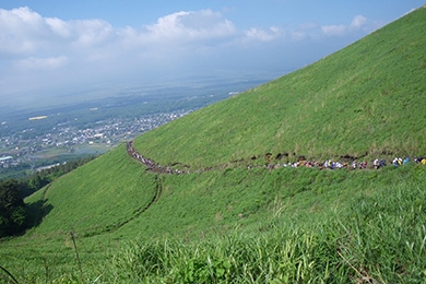 この景色の良さが人気の大会