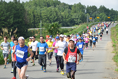 ハーフ6km手前の瑞穂地区