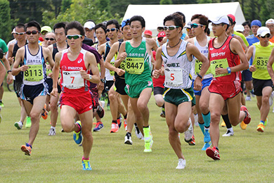 地元の強豪実業団選手も多数参加