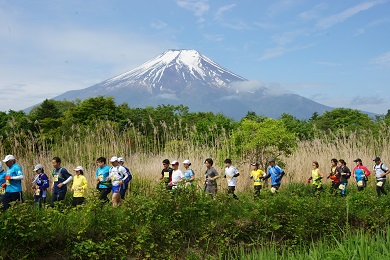 富士山がいたる所で見れる