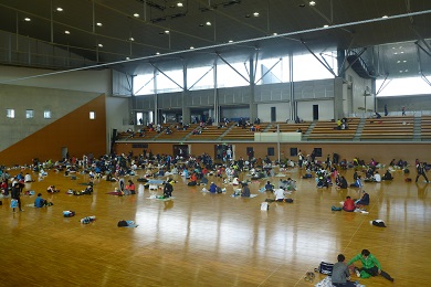 岩手県でもトップクラスの体育館を贅沢に！アップ会場として利用できます。