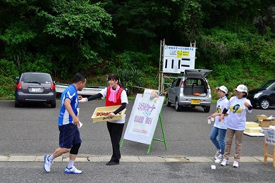 対馬を代表する和菓子「かすまき」のサービス