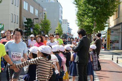 絶え間ない地元の応援も力になります！