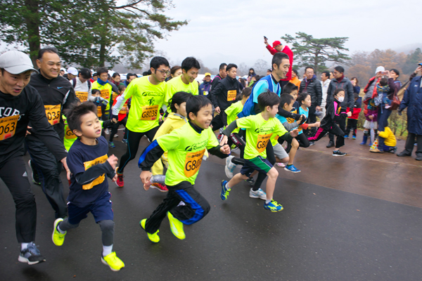 子どもたちも楽しめるキッズラン・親子ラン