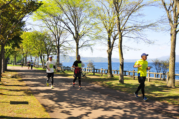 洞爺湖マラソン　北海道のフルマラソンは5月の洞爺湖から始まる