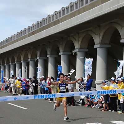 日本最北端わっかない平和マラソン　夏の練習の成果は日本最北端の地で