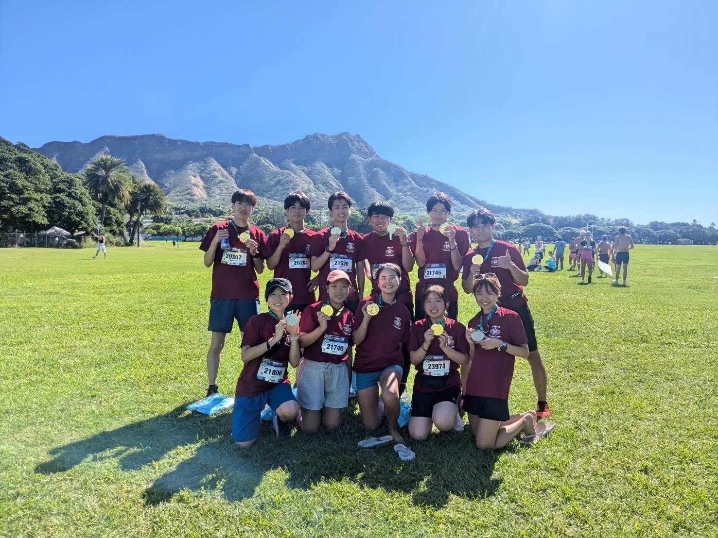 早稲田大学ホノルルマラソン完走会