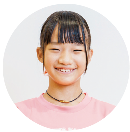 林 弥真利さん（12歳・走歴6年）