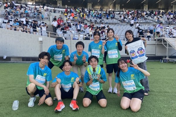 青春パワー大爆発！「学RUNアンバサダー」リレーマラソンで見事優勝！