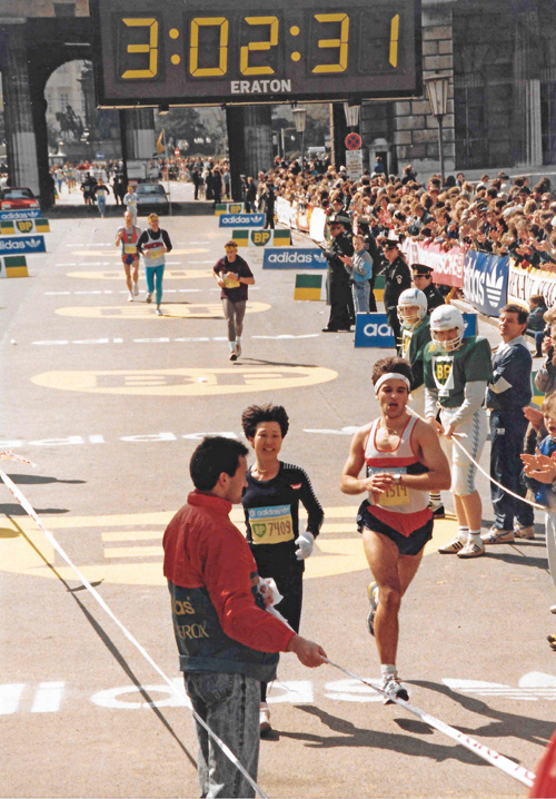 自己ベストを出した1987年ウイーンマラソン