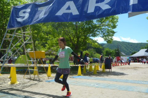 小田さんは前走の果樹王国ひがしねさくらんぼマラソン（山形県東根市、6月2日開催）に続くハーフマラソン優勝