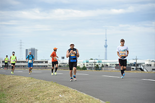 途中でスカイツリーも見られる　※リザルトは全て速報値