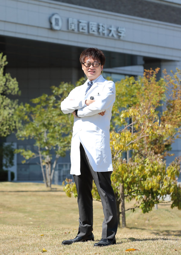 関西医科大学附属病院 がんセンター　診療講師　柴田伸弘さん（44歳）