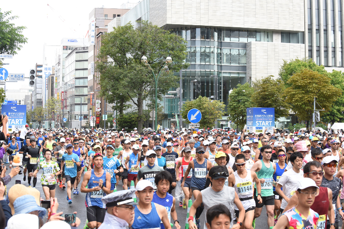 2019年の北海道マラソン（写真/釜石由紀）