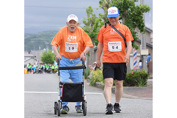 出場最高齢は103歳！　福井にシニアランナーが集結「生きている限り、走るか歩くかはしていたい」