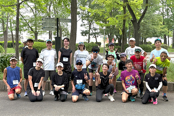 木崎良子さんの熱血クリニック＆1.2kmランで笑顔広がる——AIMS RUNNING EVENT 2025