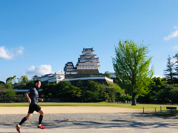 毎朝姫路城の周りをジョギングしています。これからもマイペースで頑張ります！　みなさんコロナに負けるな！（トミーさん・兵庫県）