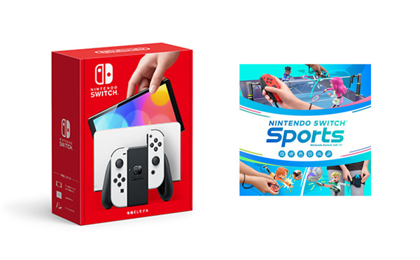Nintendo Switch（有機ELモデル）＋ Sports ／1名様